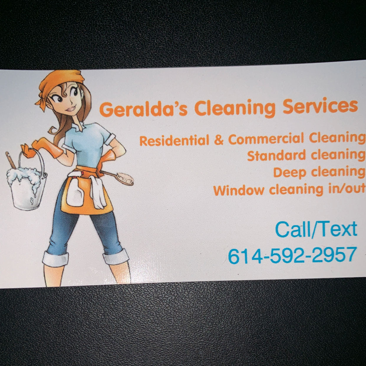 Geralda's House Cleaning logo