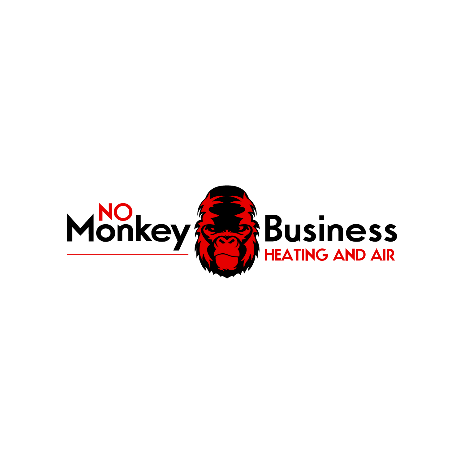 Logo for No Monkey Business Heating and Air