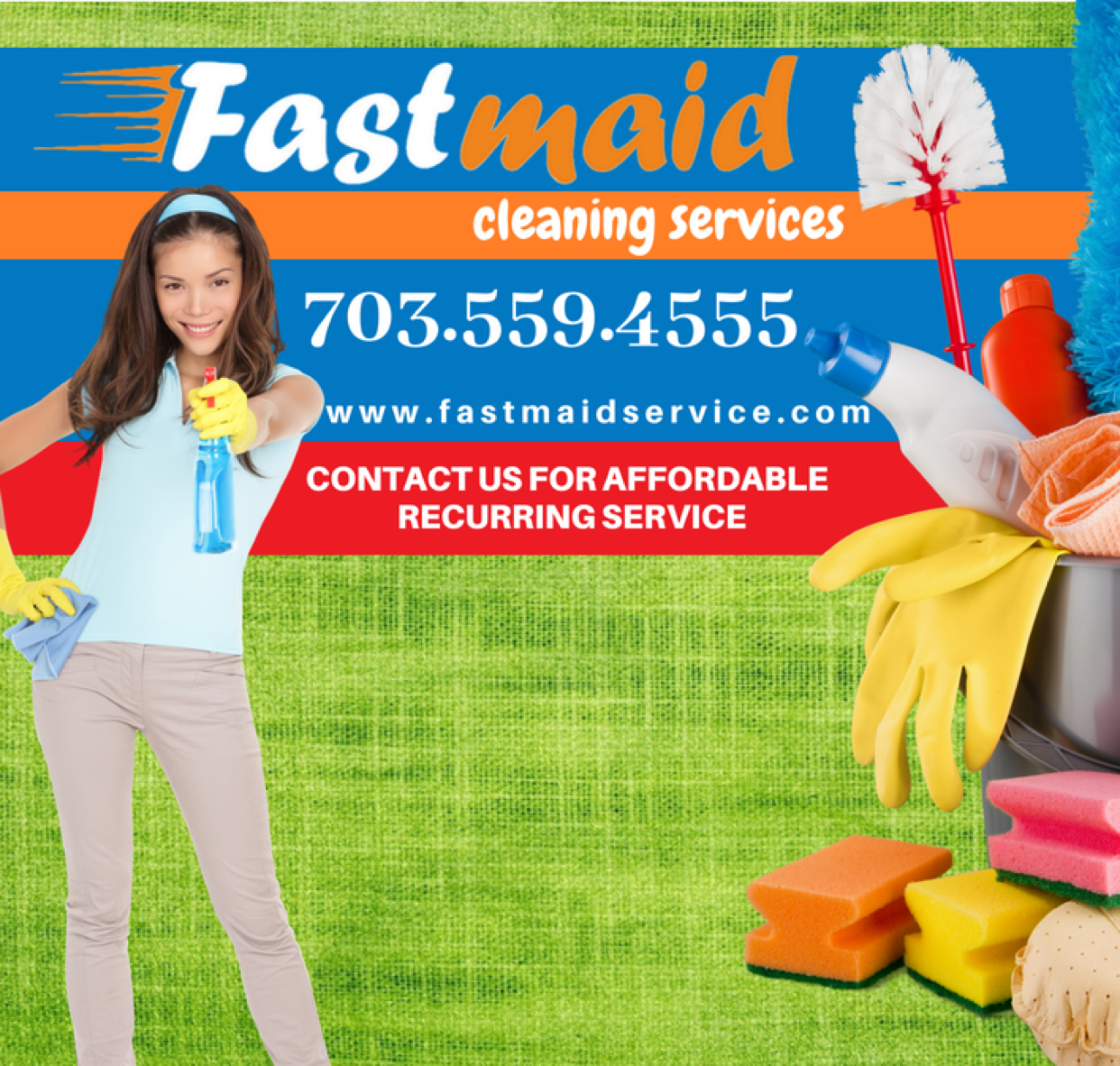 Logo for Fast Maid Service