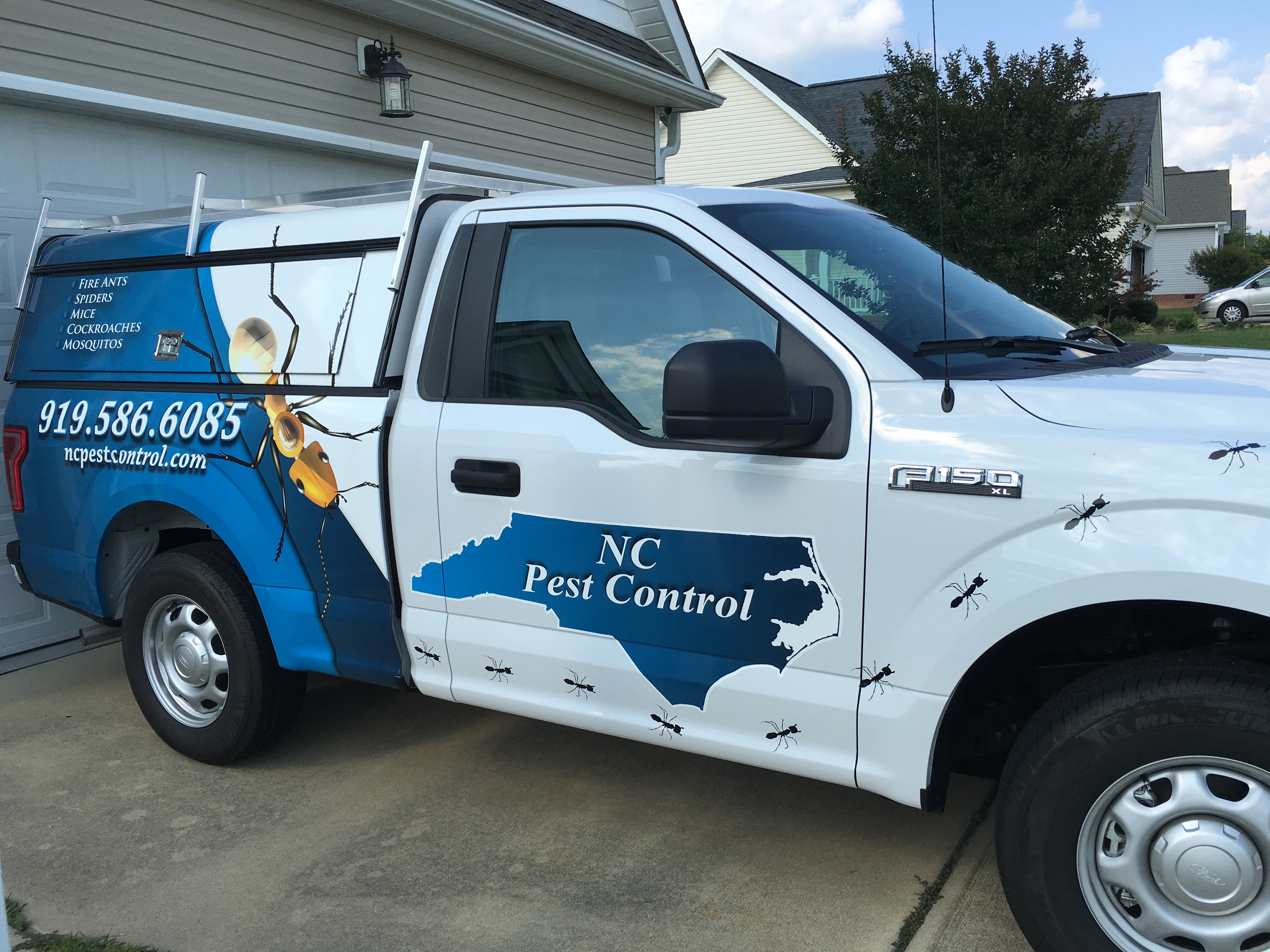 Logo for NC Pest Control