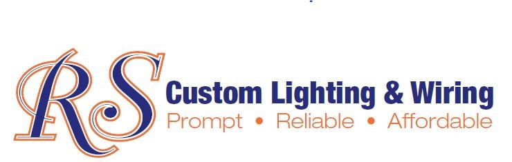 R.S. Custom Lighting and Wiring logo