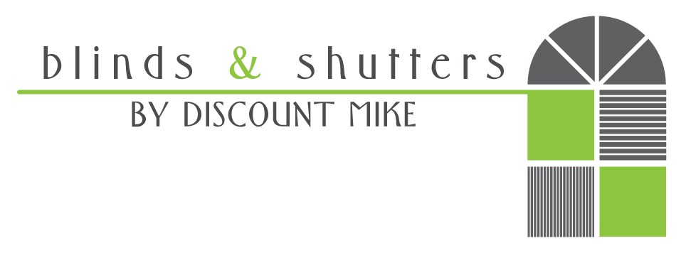 Blinds and Shutters by Discount Mike logo