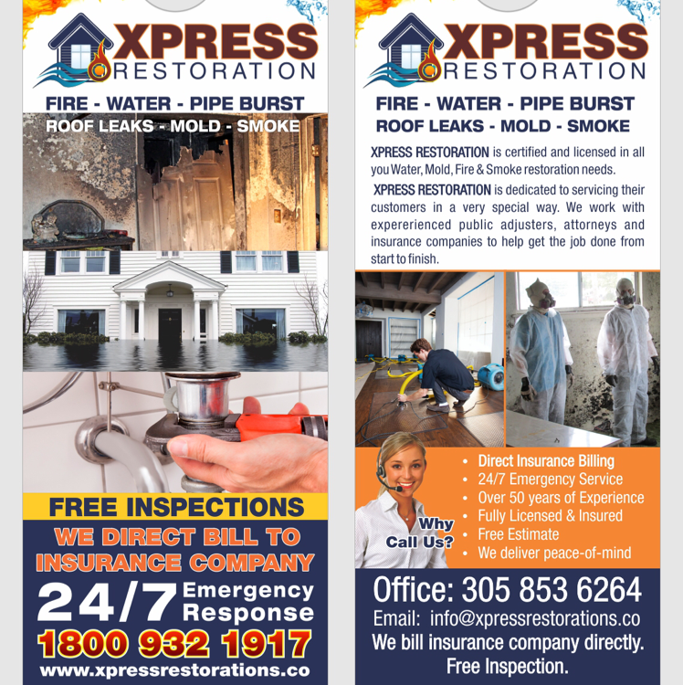 Logo for Xpress Restoration