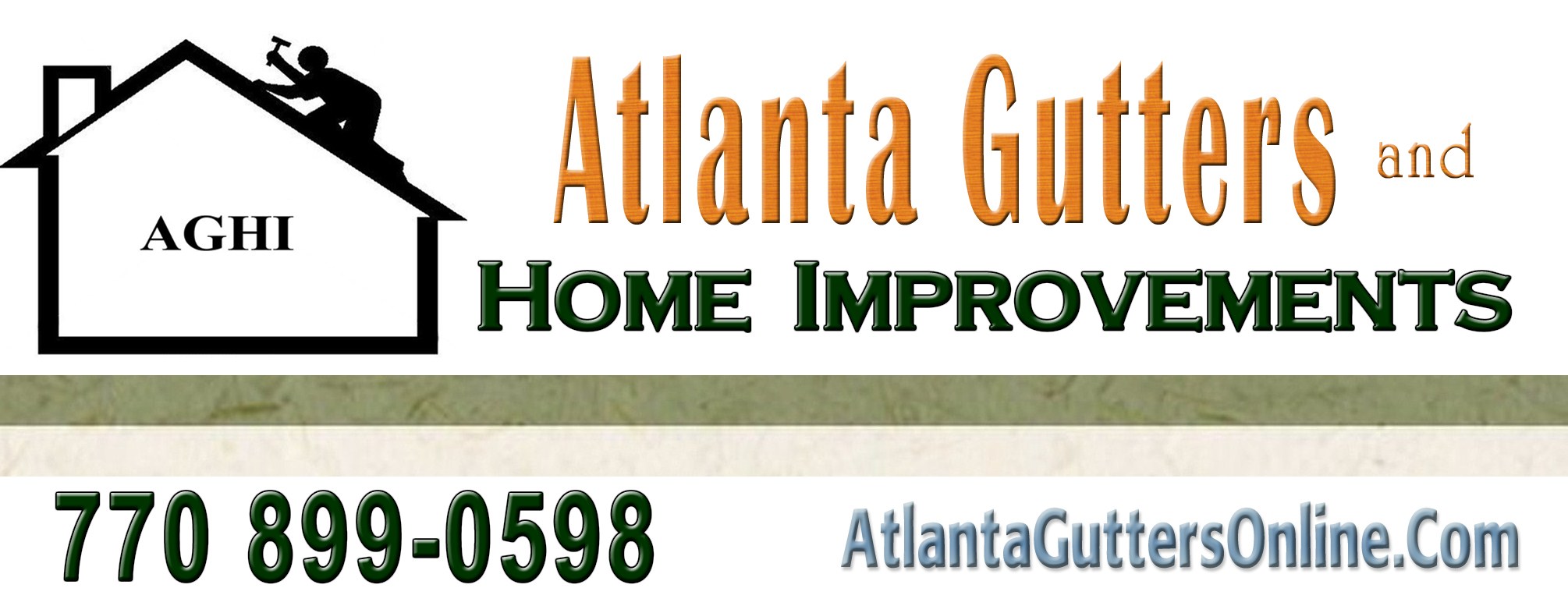 ATLANTA GUTTERS & HOME IMPROVEMENTS logo