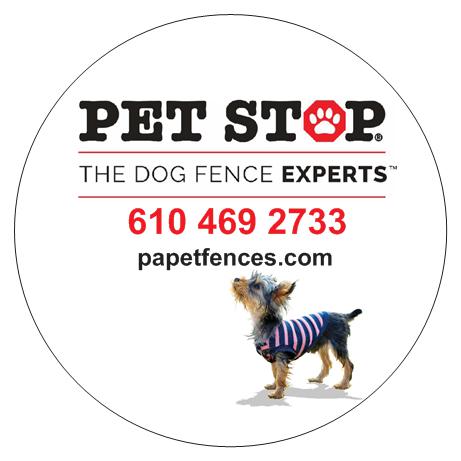 PET STOP DOG FENCE SYSTEMS logo