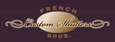 FRENCH CUSTOM SHUTTERS logo