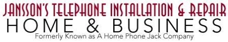 Jansson’s Telephone Installation & Repair – Home logo
