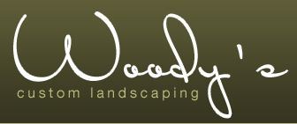 WOODY'S CUSTOM LANDSCAPING logo