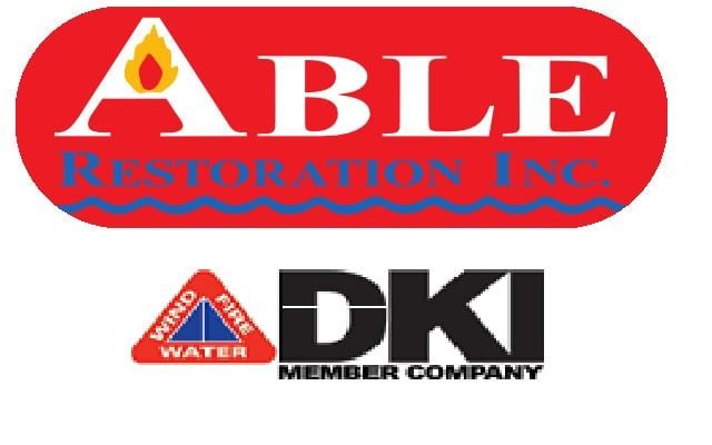 Logo for Able Restoration Inc