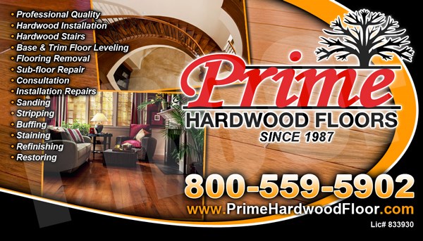 Logo for Prime Hardwood Floors