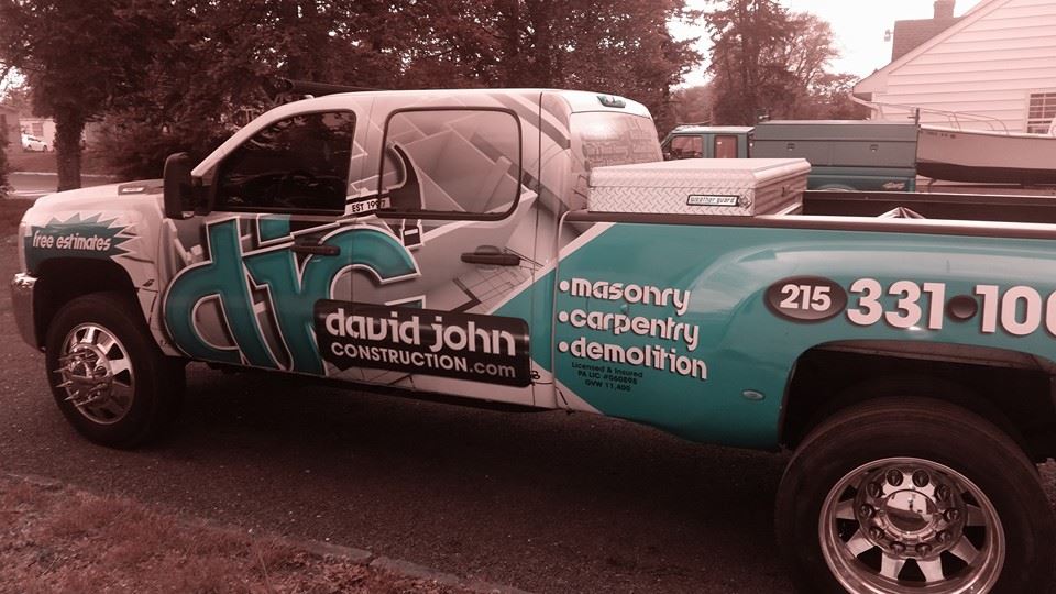 David John Construction logo