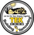 Logo for TEK BUILDING & REMODELING