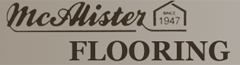 Logo for MCALISTER FLOORING