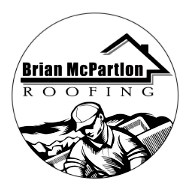 Logo for Brian McPartlon Roofing LLC