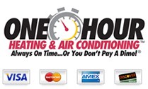 One Hour Heating & Air Conditioning logo