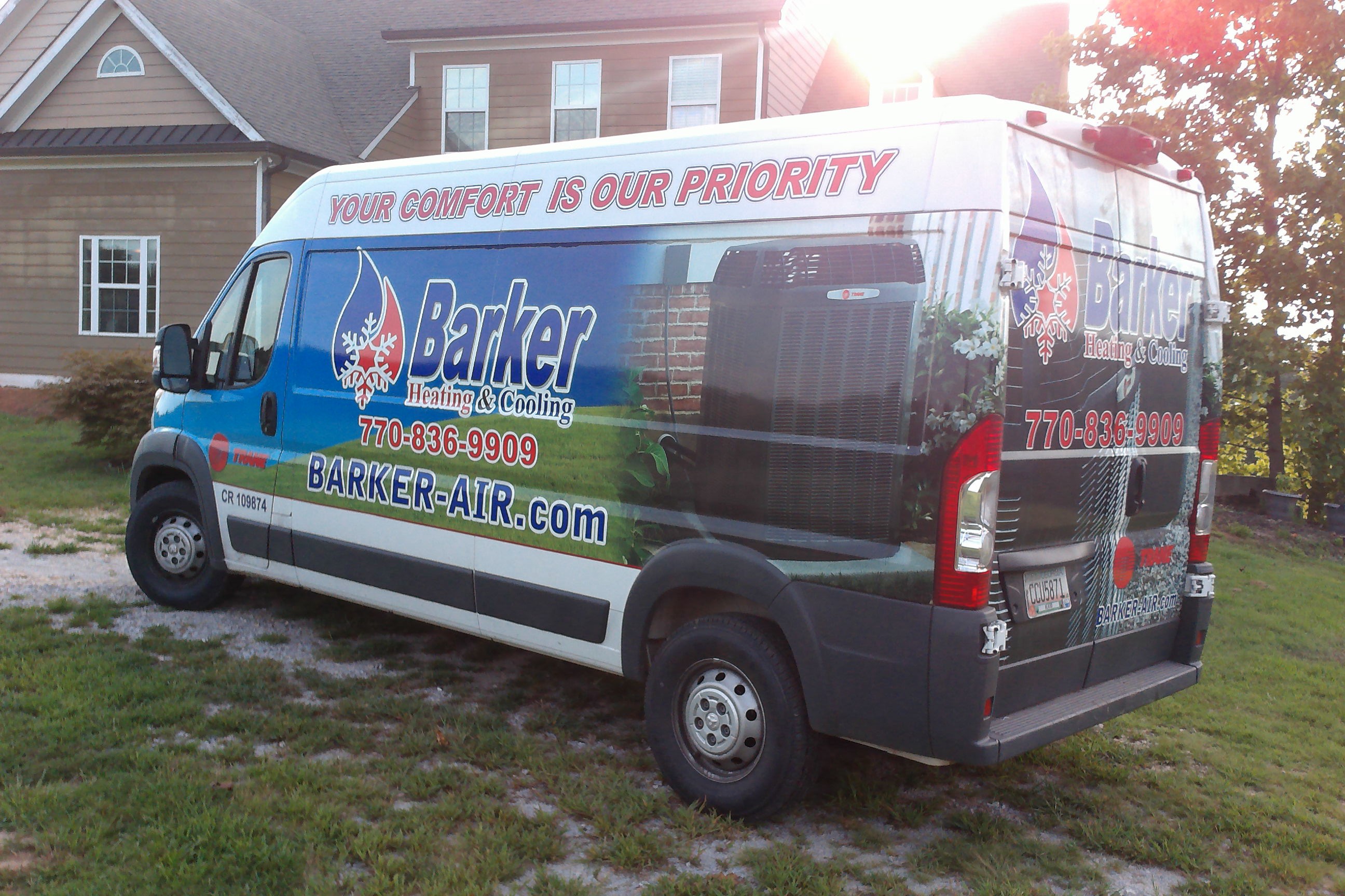 Logo for Barker Heating & Cooling