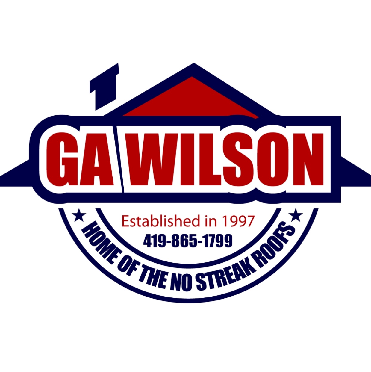 Logo for G.A. Wilson Builders