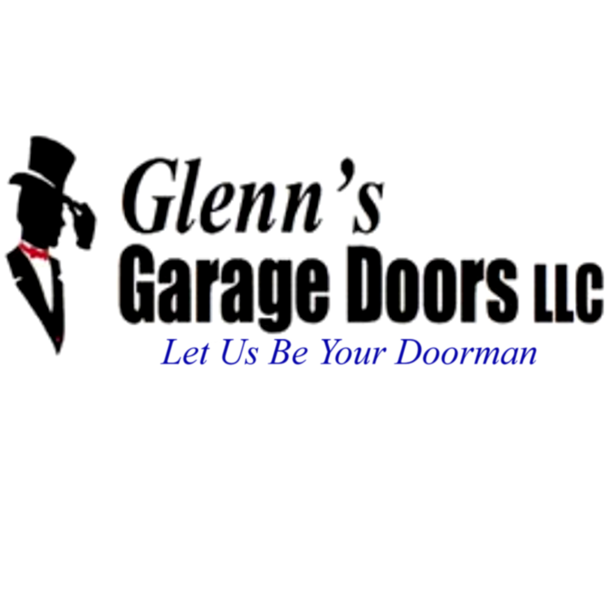 Logo for Glenn's Garage Doors
