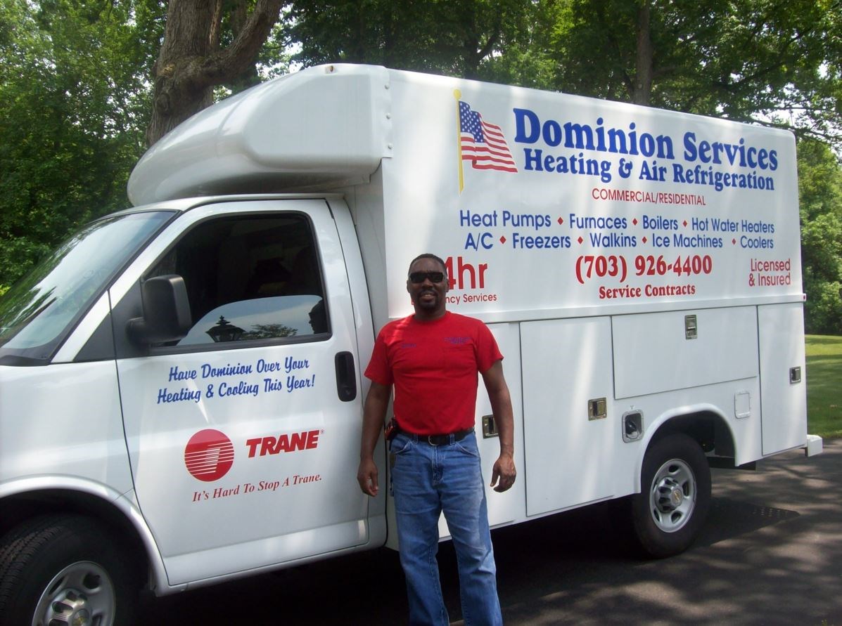 Logo for Dominion Services Heat & Air LLC