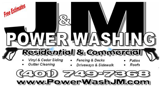 Logo for J & M Power Washing