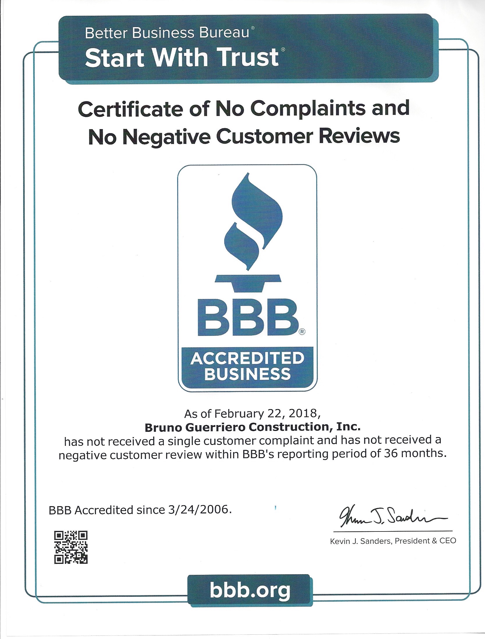 Avatar for Bruno Guerriero Construction Inc