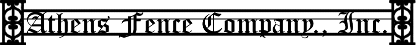 Logo for Athens Fence Co Inc