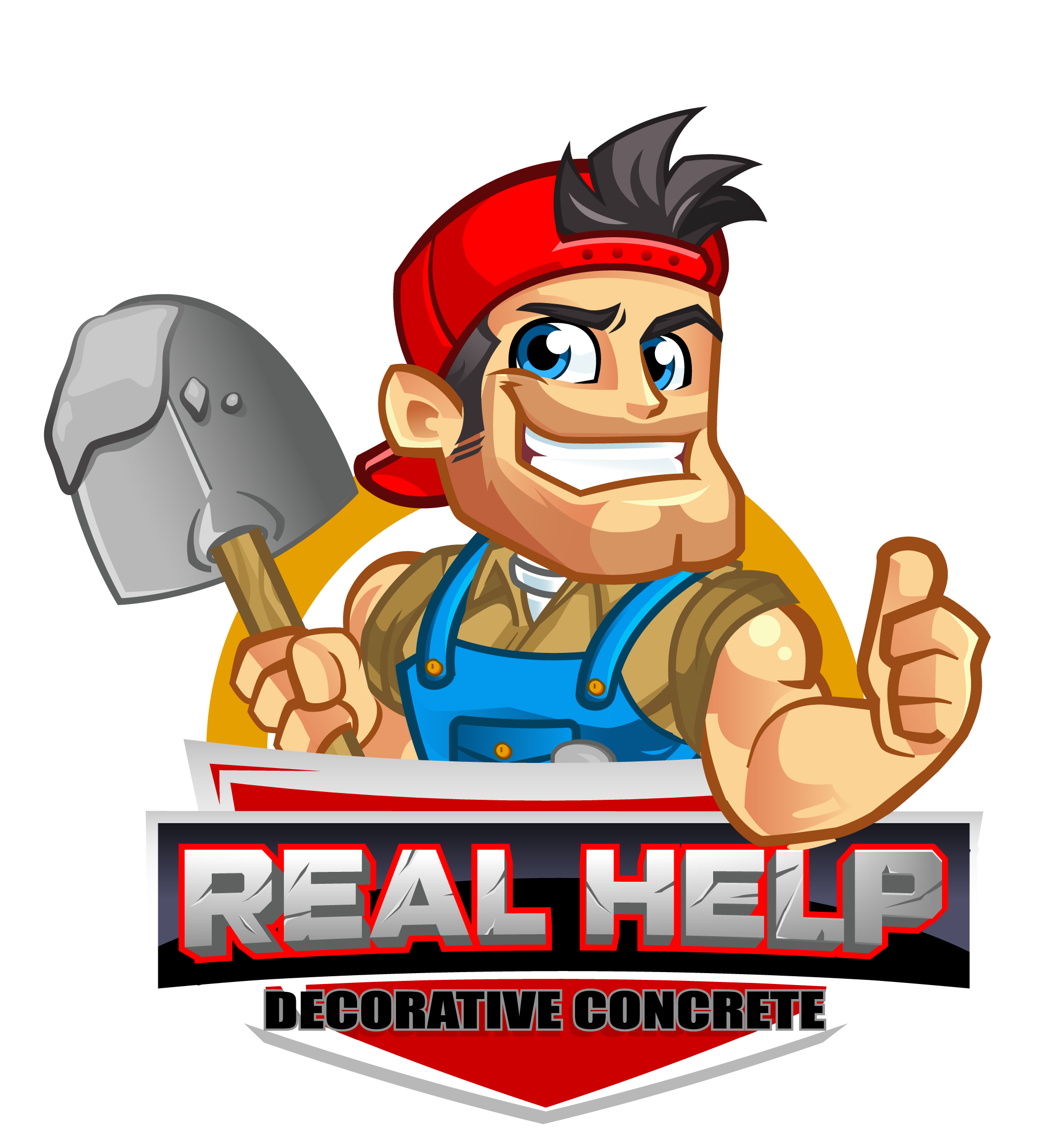 Logo for Real Help Decorative Concrete