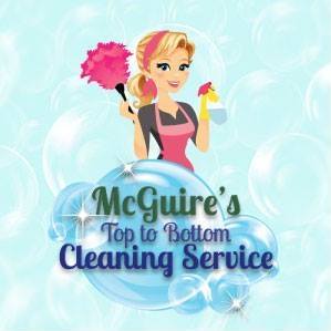 McGuire's Top to Bottom Cleaning Service logo
