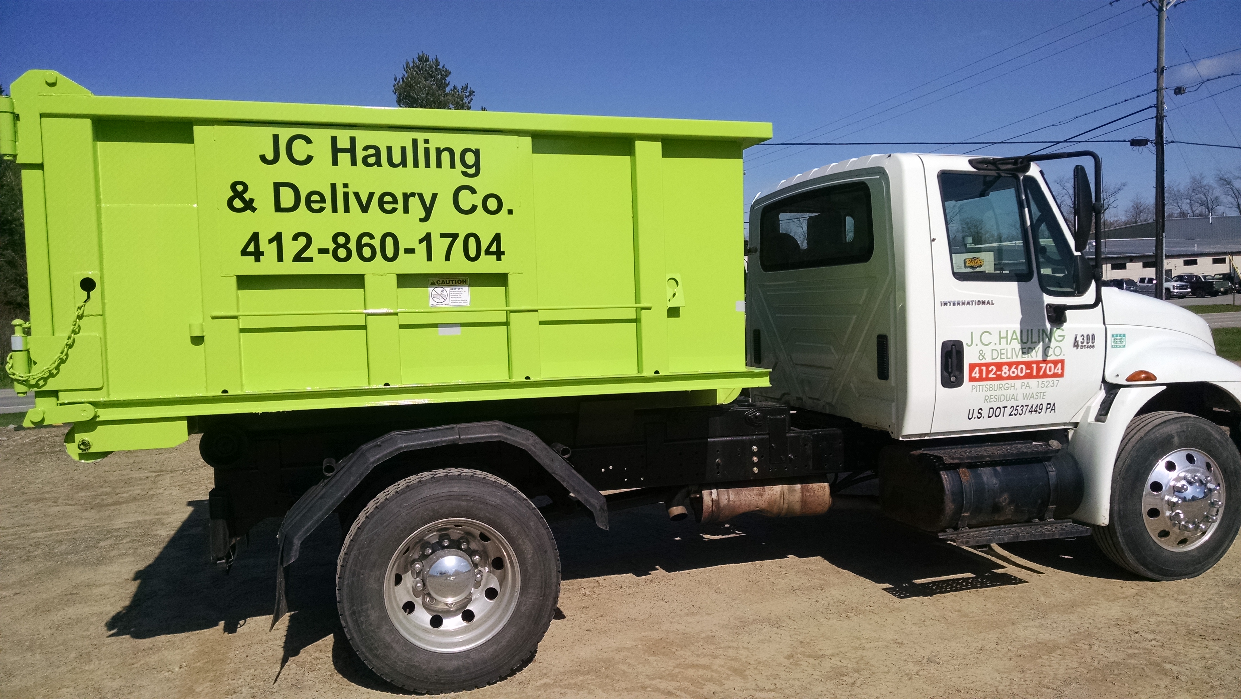 Logo for JC Hauling & Delivery