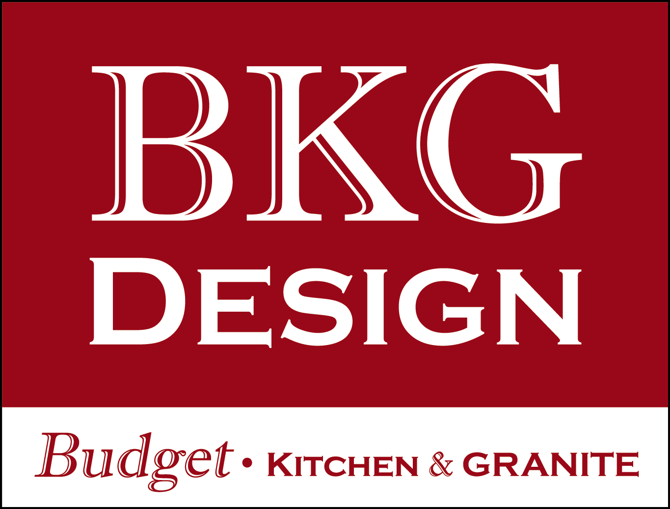Logo for BKG Design - Budget Kitchen & Granite