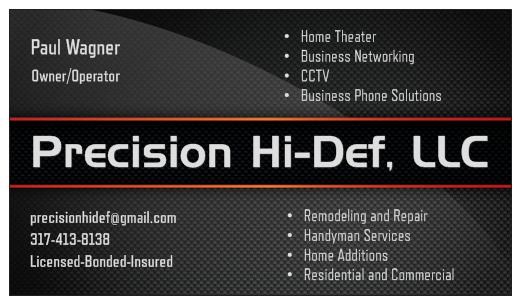 Precision HI-Def, LLC logo