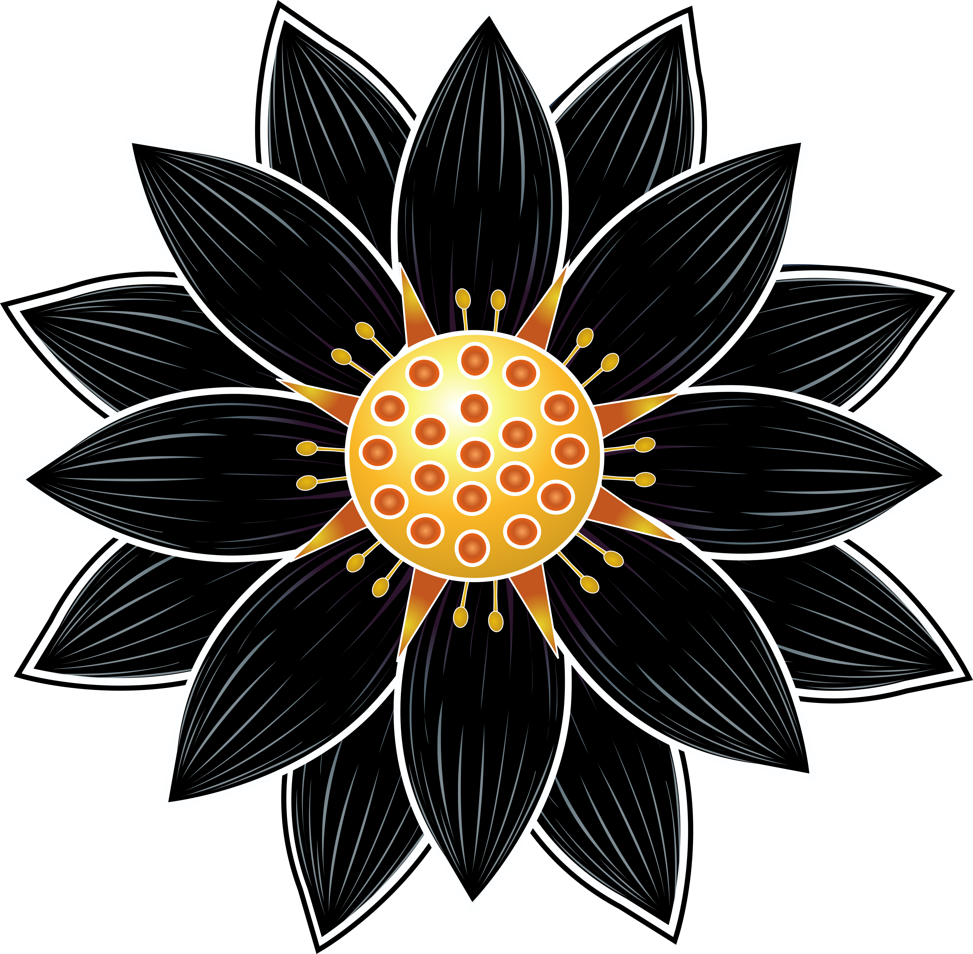 Logo for Blacklotus Landscaping LLC