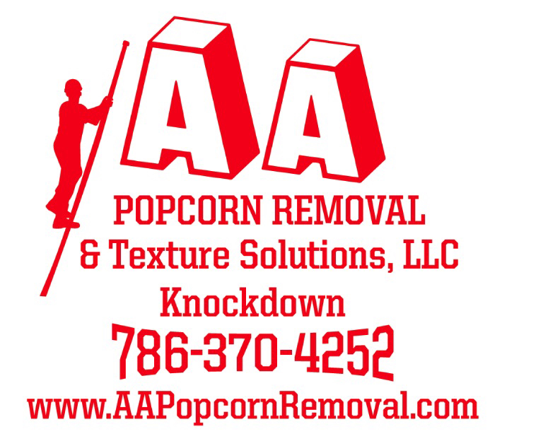 Logo for AA Popcorn Removal & Texture Solutions llc