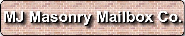 MJ Masonry Mailbox LLC logo