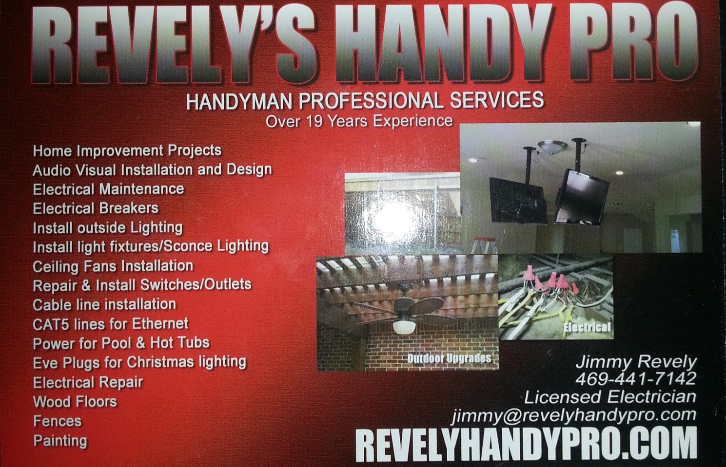 REVELY'S HANDY PRO logo