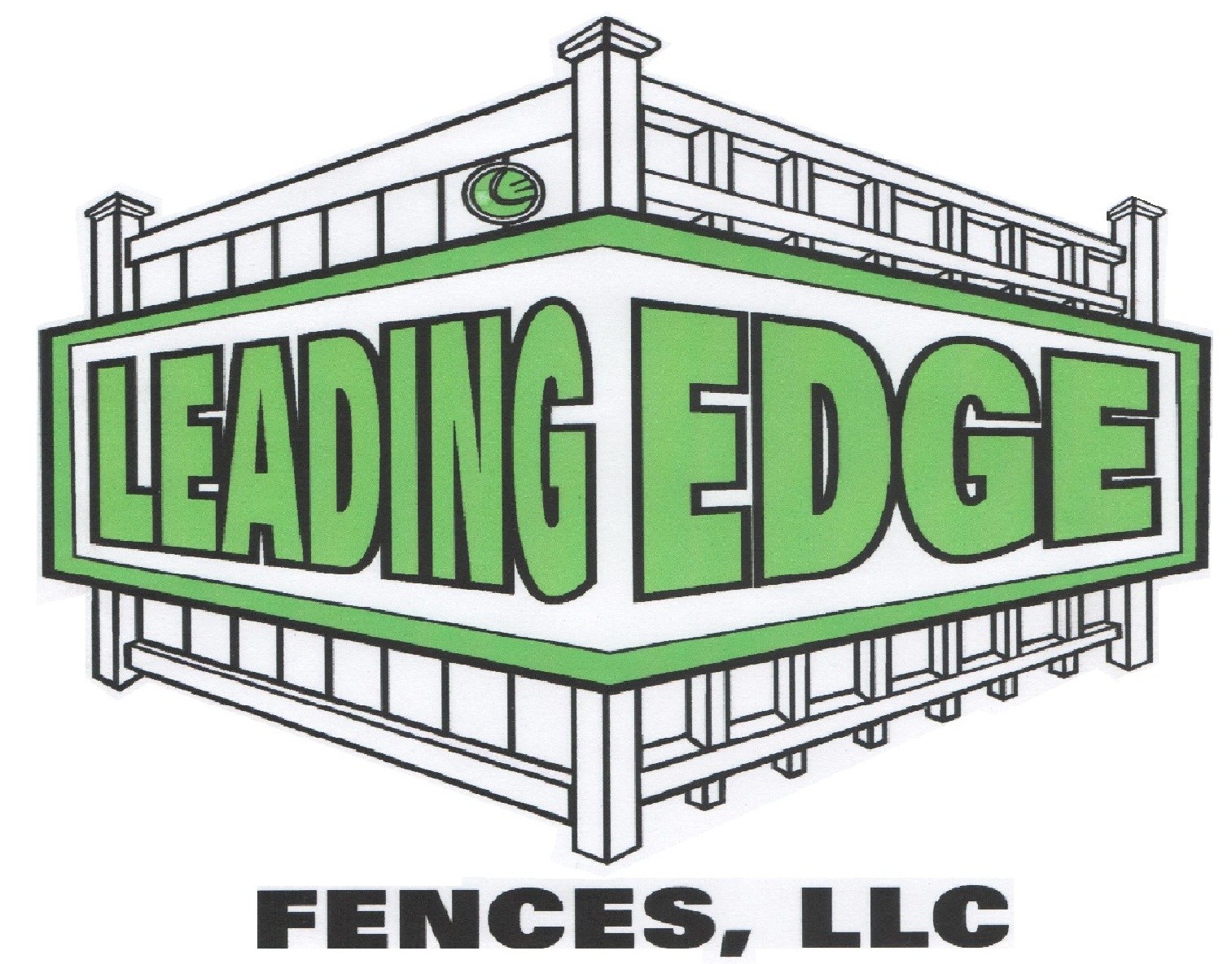 Logo for Leading Edge Fences LLC