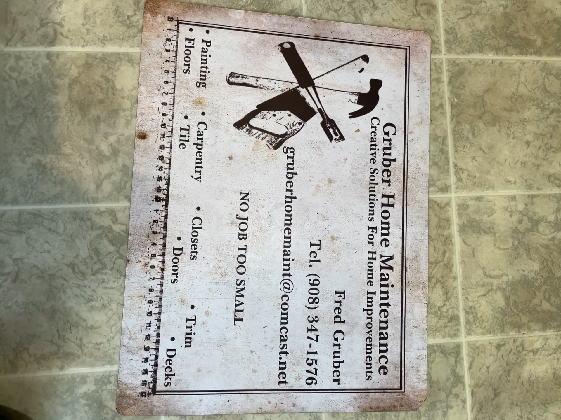 Logo for Gruber Home Maintenance
