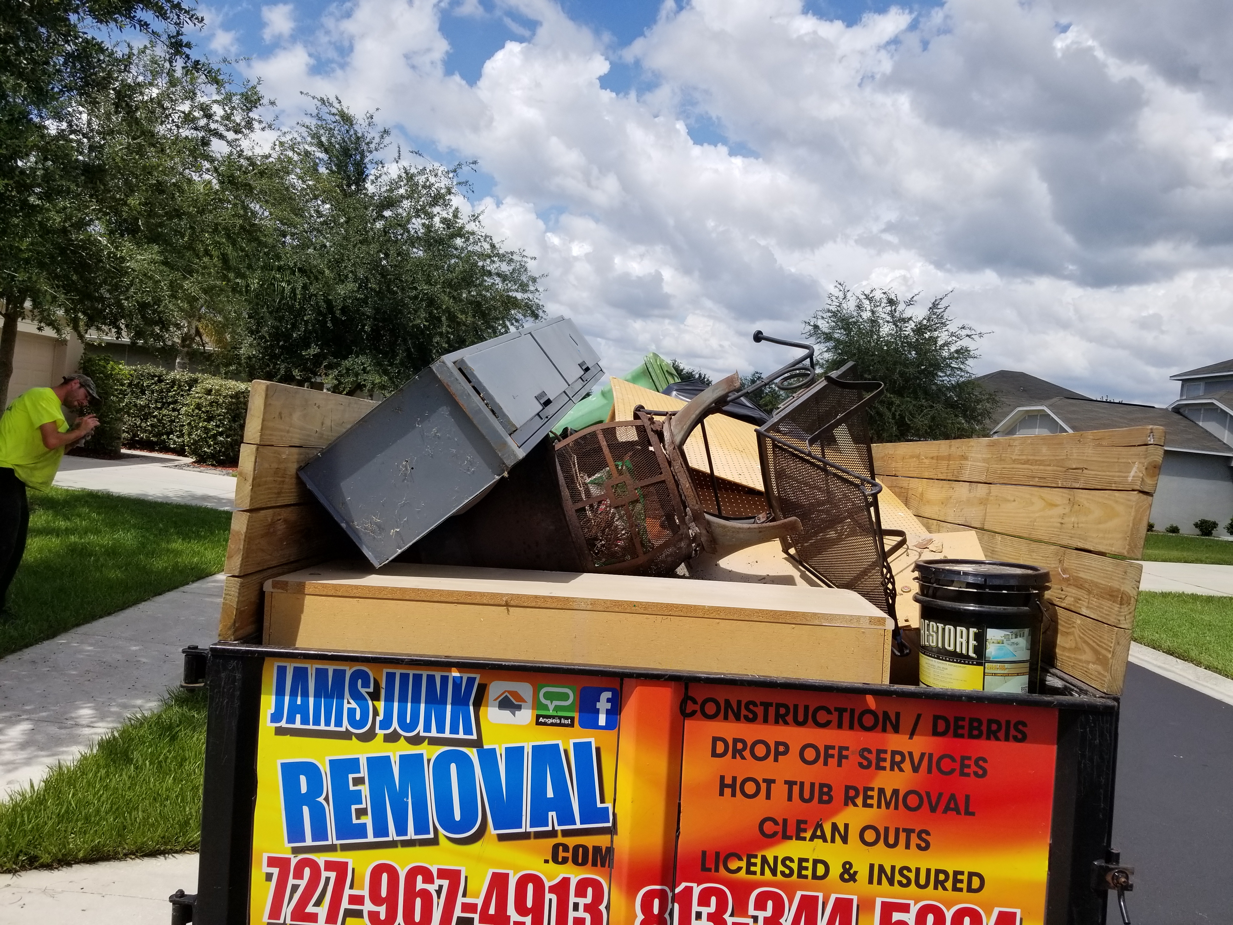Logo for Jams Junk Removal LLC
