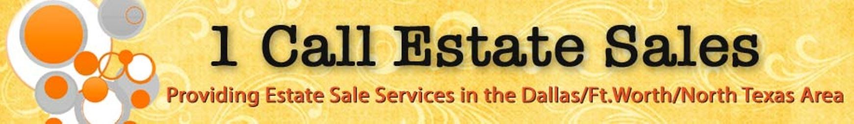 1 Call Estate Sales logo