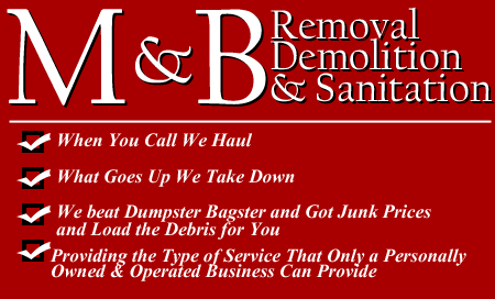 M & B Removal Demolition & Sanitation LLC logo