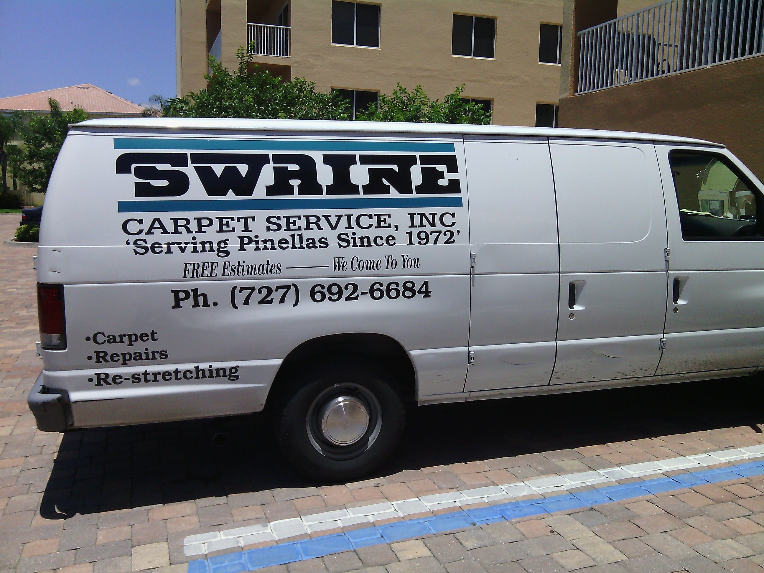 Logo for Swaine Carpet Service Inc