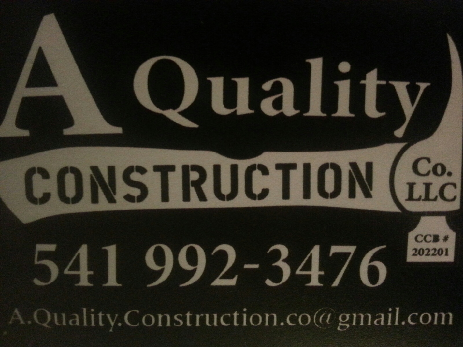 Logo for A Quality Construction LLC