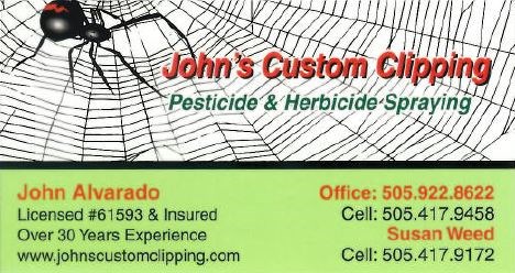 John's Custom Clipping - Pest Control Division logo