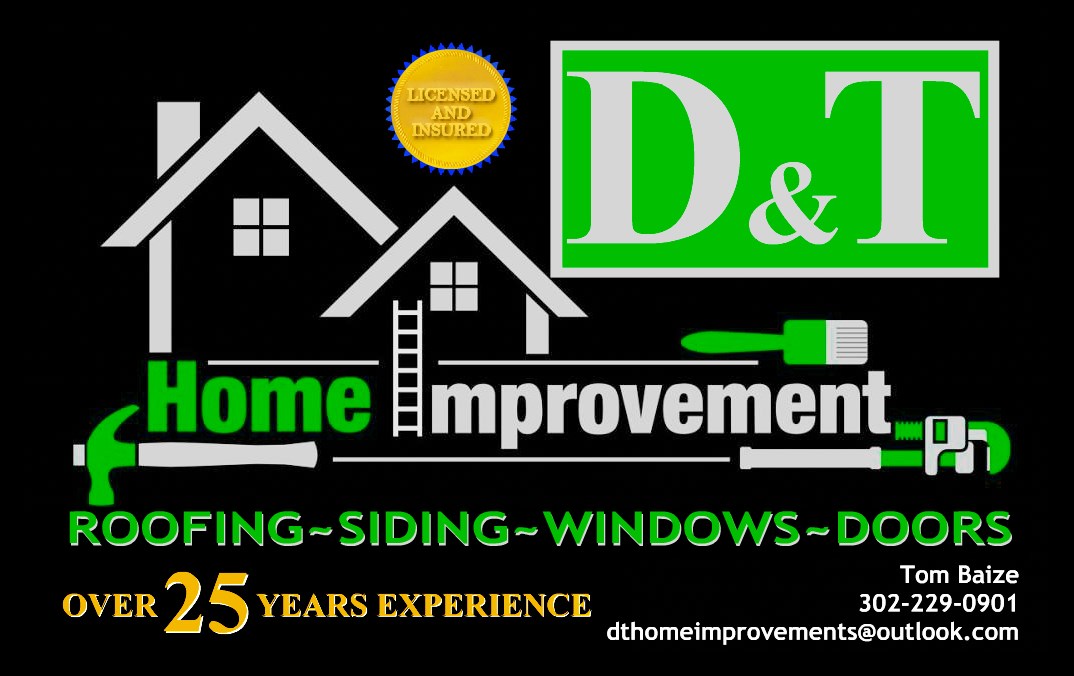 D & T Home Improvements logo