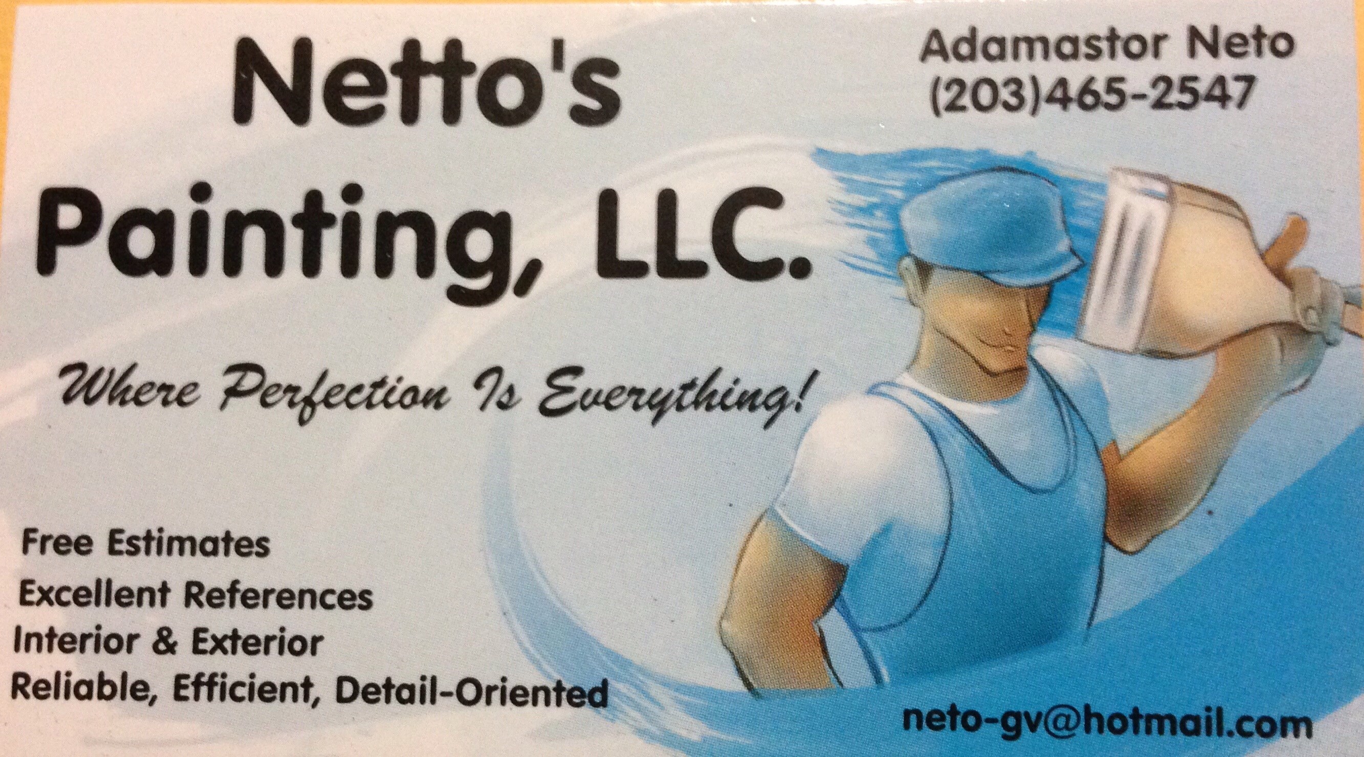 Logo for NETTO'S painting