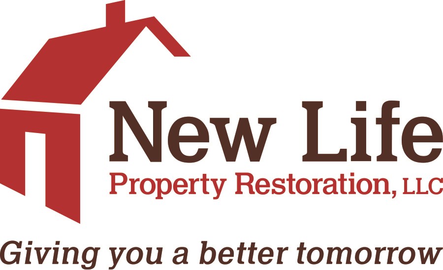 Logo for New Life Property Restoration LLC