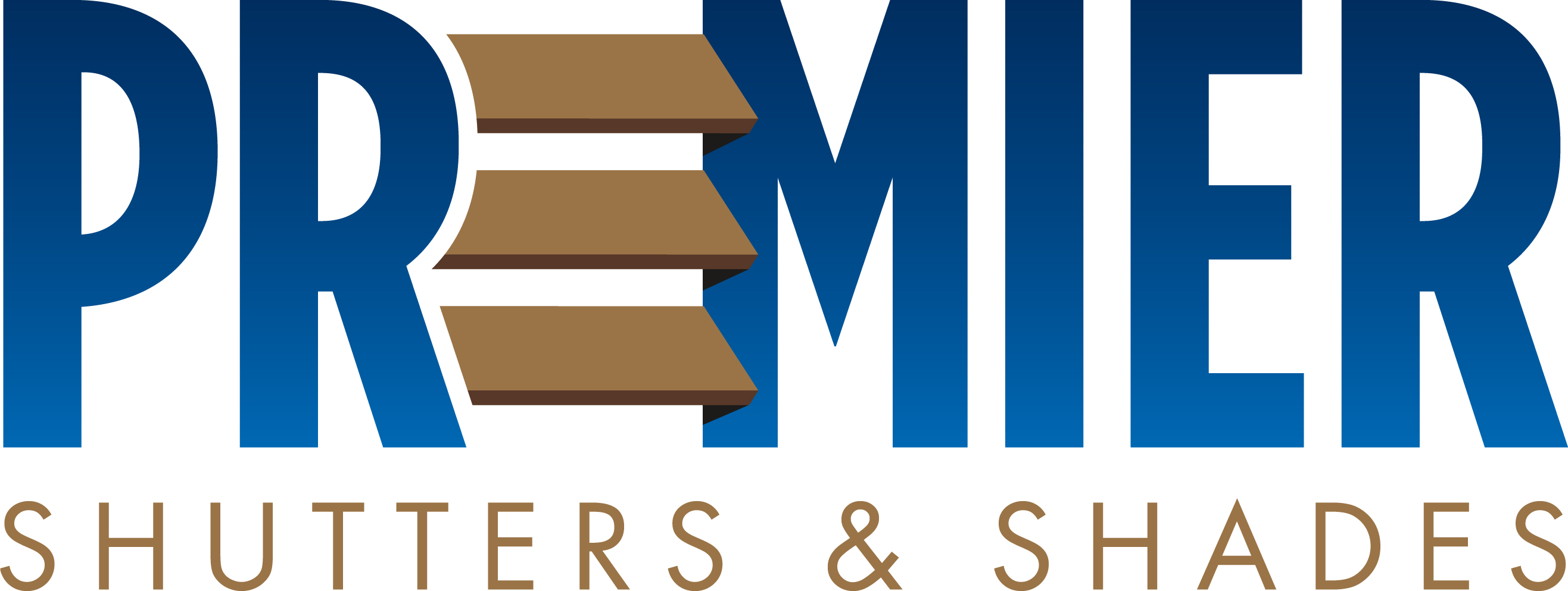 Logo for Premier Shutters & Shades