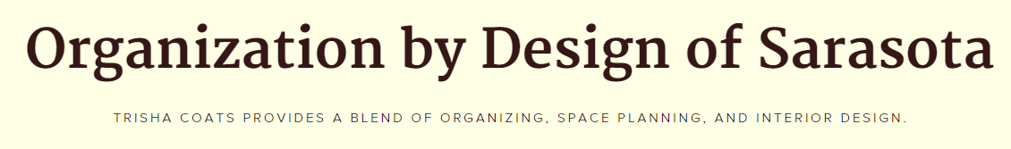 Logo for Organization by Design of Sarasota