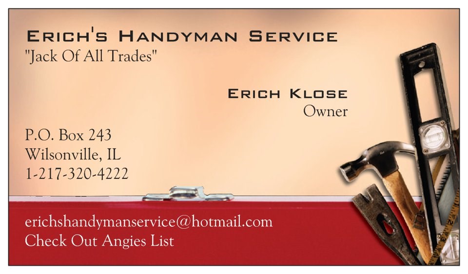 Erichs Handyman Service logo
