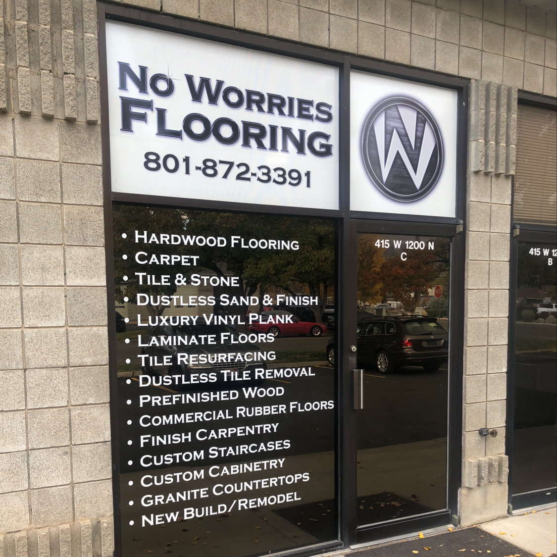 No Worries Flooring logo